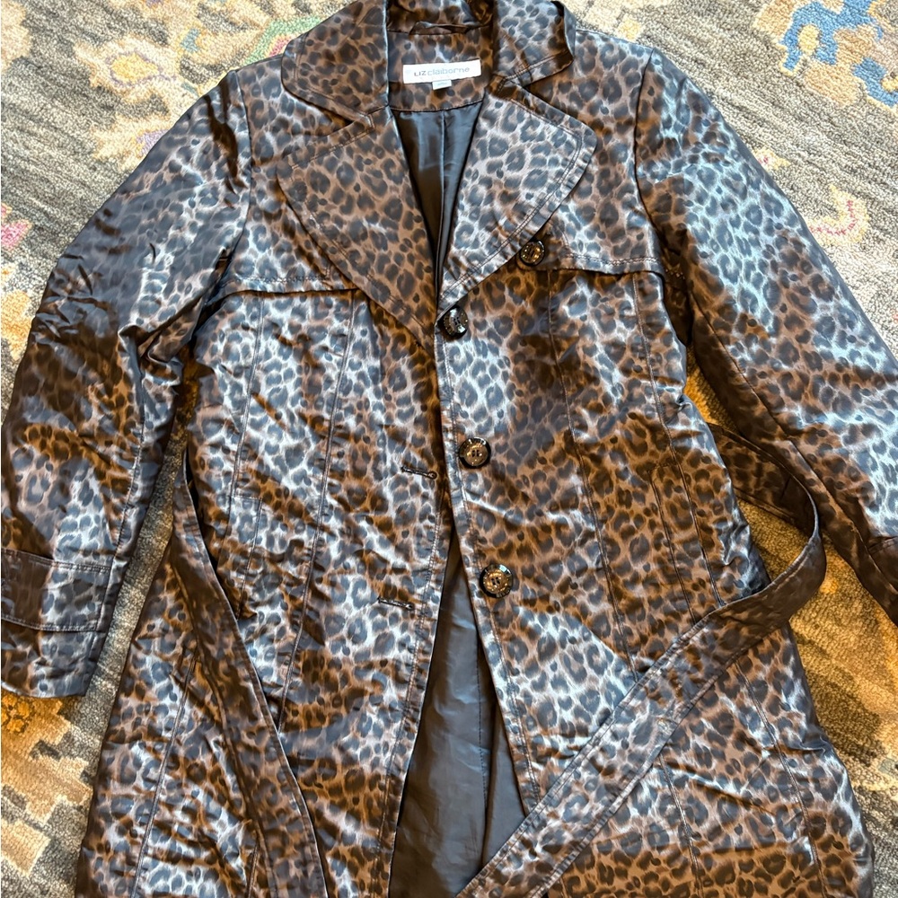 Liz Claiborne Animal Print Coat